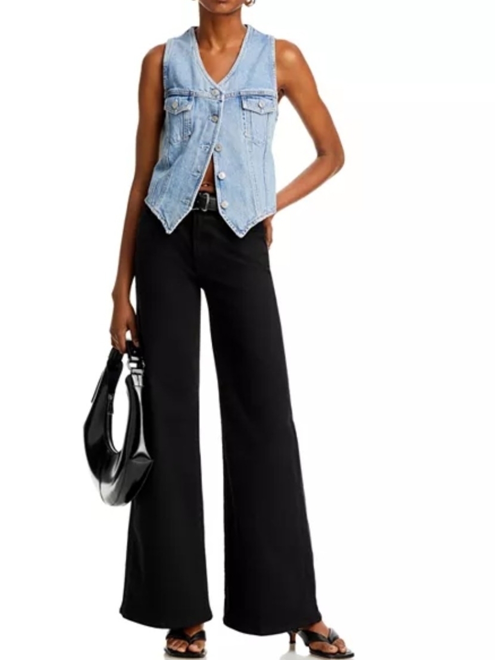 MOTHER
The Twister Sneak High Rise in Pitch Size 28